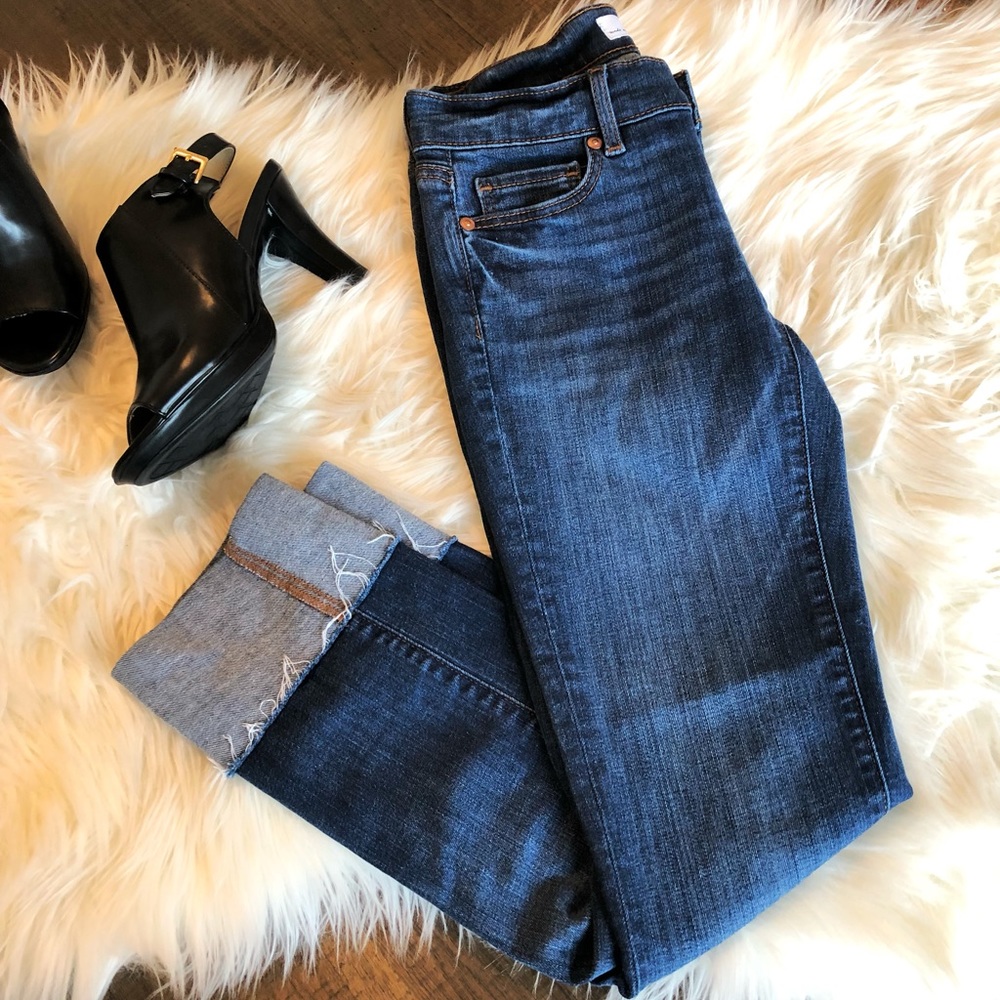 °Made and loved LOFT Cuffed jeans°
